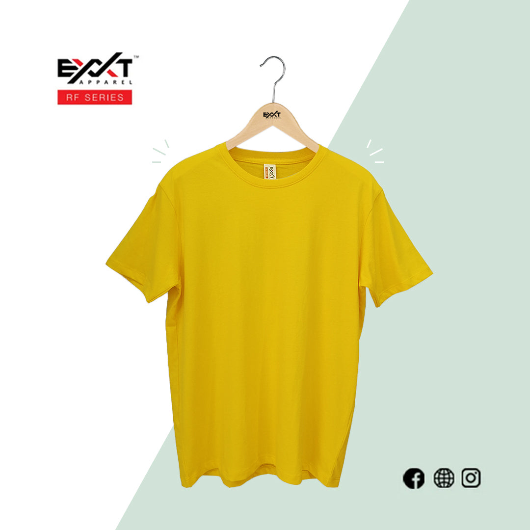 indigo yellow tee shirt plain